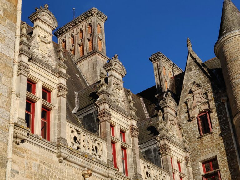 Le domaine du château du Brossay en Bretagne