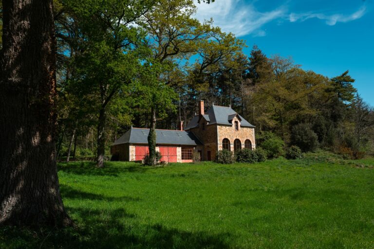 Le domaine du château du Brossay en Bretagne