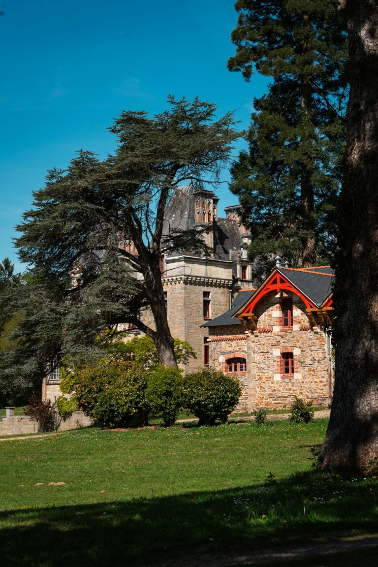 Le domaine du château du Brossay en Bretagne