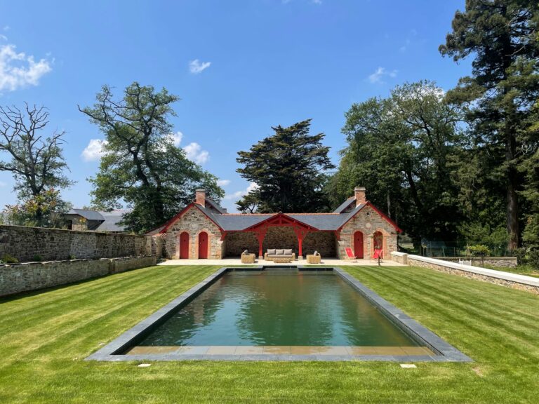 Le domaine du château du Brossay en Bretagne