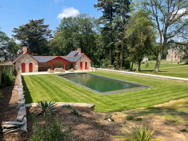 Le domaine du château du Brossay en Bretagne