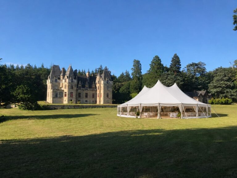 Le domaine du château du Brossay en Bretagne