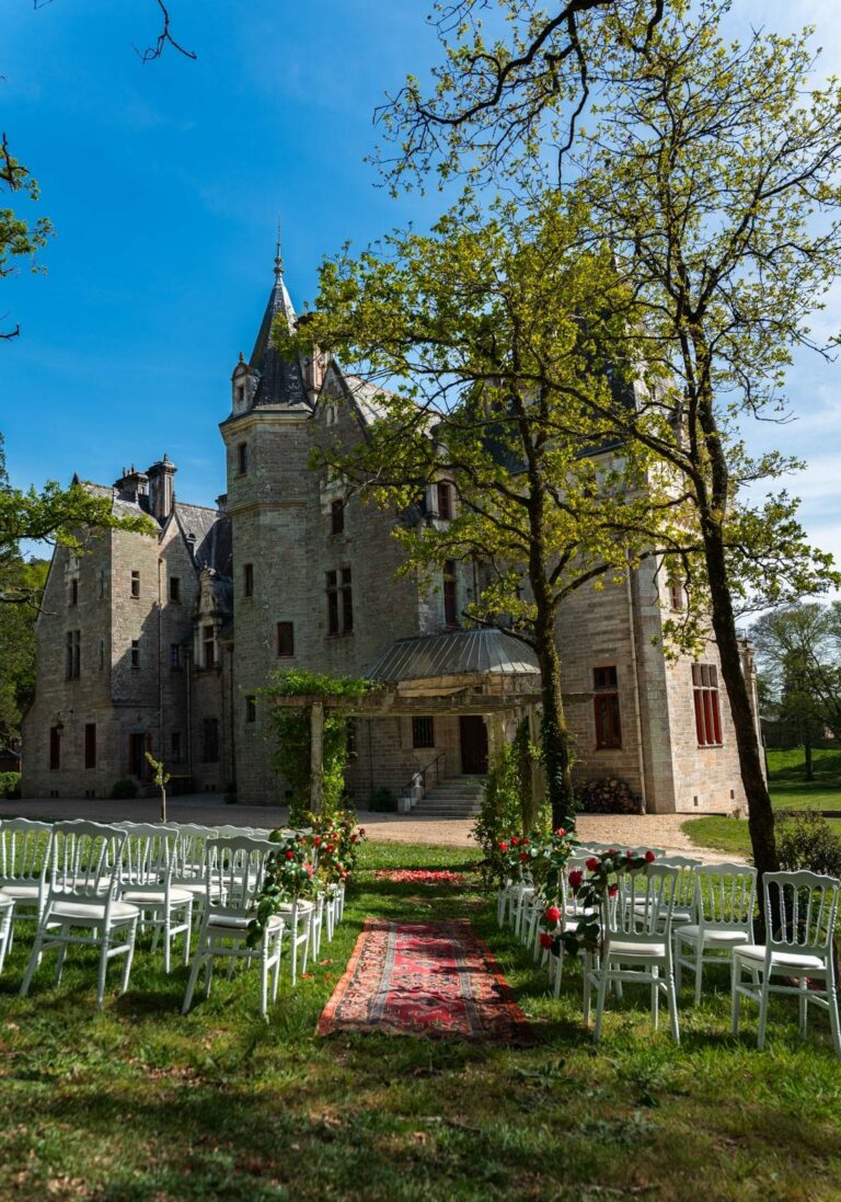Le domaine du château du Brossay en Bretagne