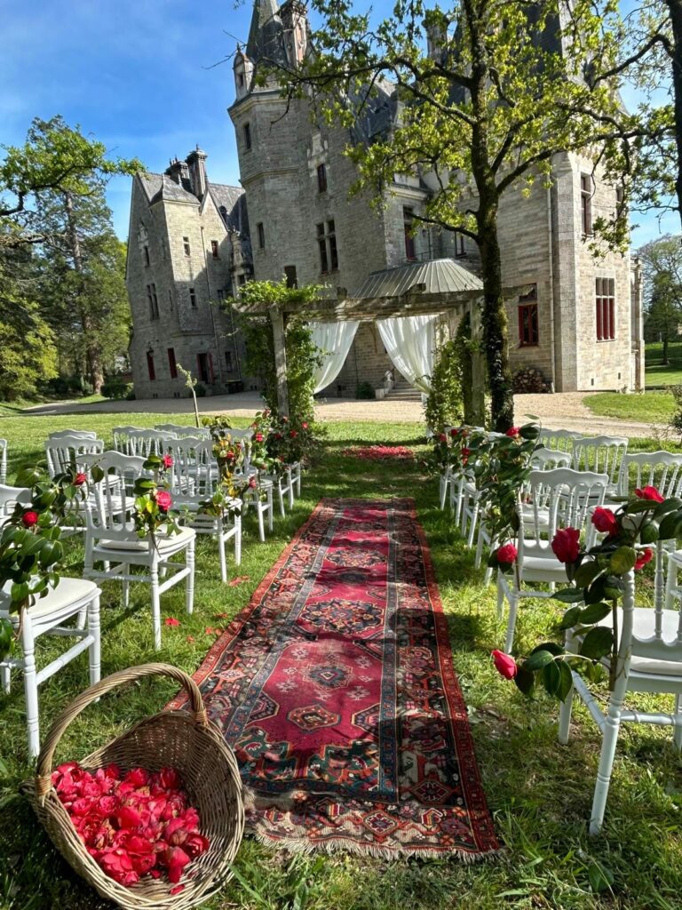 Le domaine du château du Brossay en Bretagne