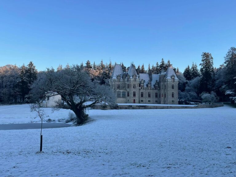 Le domaine du château du Brossay en Bretagne